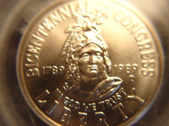 1989-D-Congress-50-Cent-Commemorative---PCGSms69---Blotch-On-Rev.